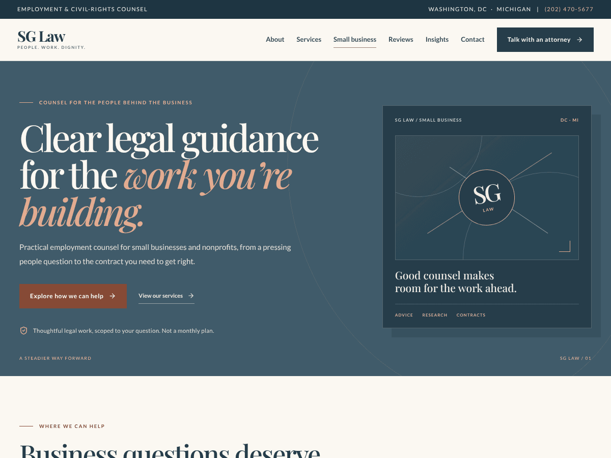 SG Law screenshot 2