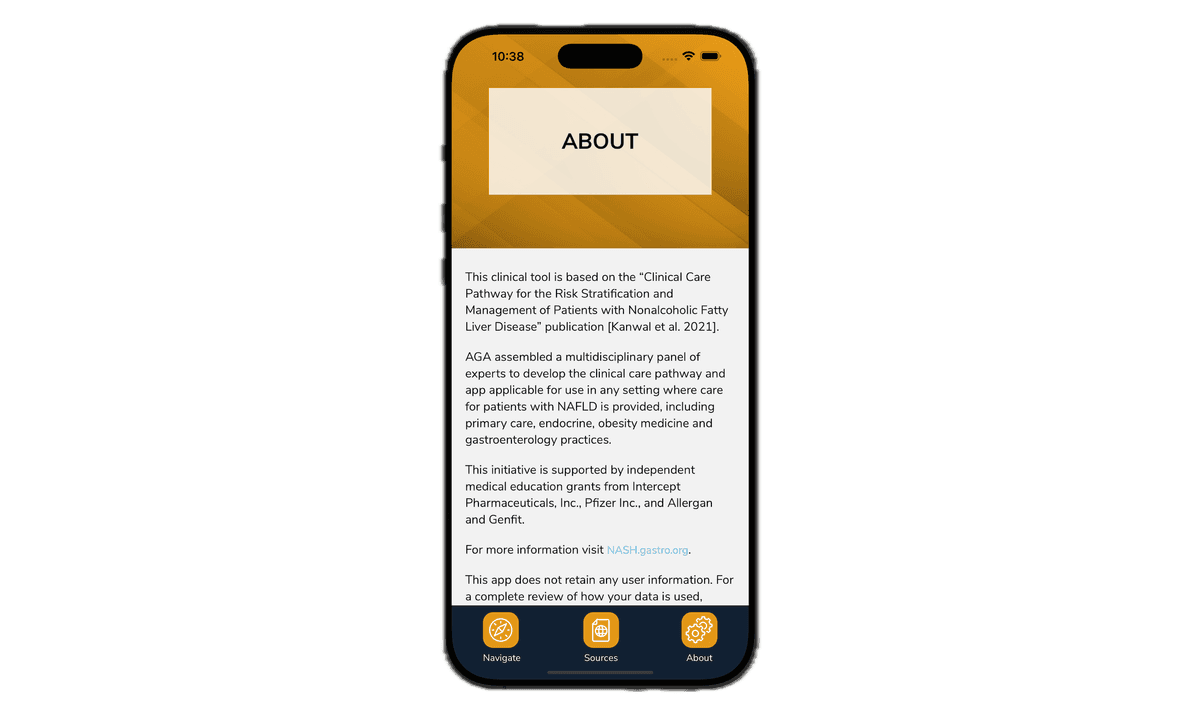 AGA NASH App screenshot 3