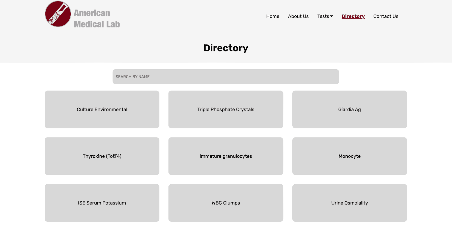 American Medical Lab screenshot 1