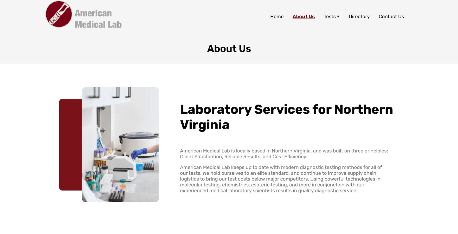 American Medical Lab screenshot 2