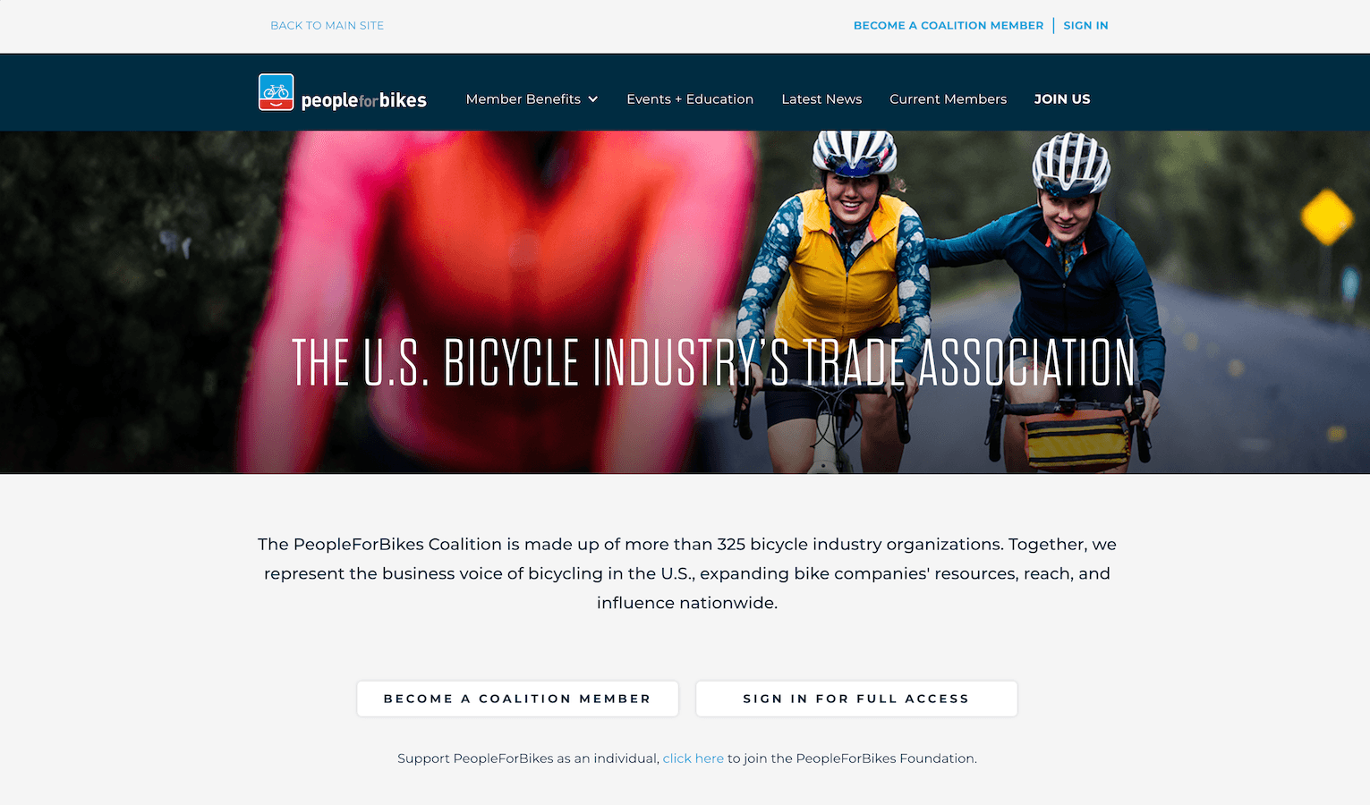PeopleForBikes screenshot 2